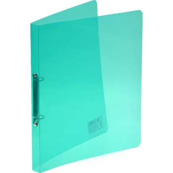 Karton P+P Pořadač A4 PP průhledný 2 kroužkový, hřbet 2 cm Barva: Zelená