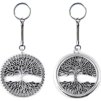 Přívěsek kov strom Ø41 mm