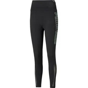 Dámské legíny Dámské legíny Puma Train Logo Block - Train Logo Block – stylové dámské černé legíny Puma s technologií dryCELL, vysokým pasem a prodyšnými síťovanými panely.