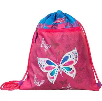 Školní sáček Sportovní vak Target Buterfly Pink 21845
