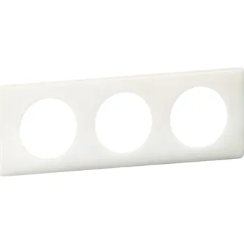 vypínač CÉLIANE RÁMEČEK 3-NÁSOBNÝ BÍLÁ LEGRAND 066633