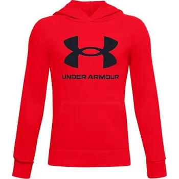 Chlapecká mikina Chlapecká mikina Under Armour RIVAL FLEECE HOODIE - Chlapecká volnočasová mikina Rival Fleece s kapucí a přední klokaní kapsou od značky Under Armour, v různém barevném provedení. - 3429428
