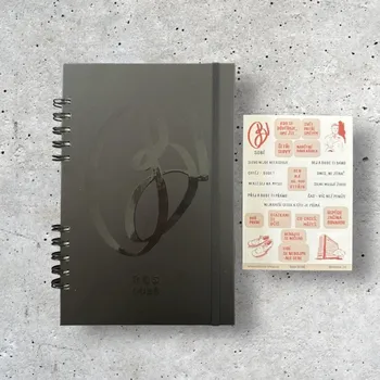 Diář Be Nice EKO Diář 365 SOBĚ - černý 2026 Diář a samolepky