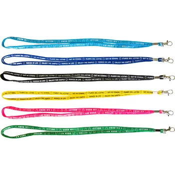 Klíčenka na krk HELLO