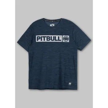 Pánské tričko PitBull West Coast Funkční Triko Casual Sport Hilltop - modré - PWC_PFTCSPORTHIL_BLUE Velikosti: M