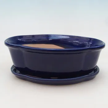 Květináč Bonsai miska + podmiska H75 - 19 x 14 x 6,5 cm