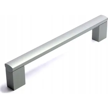 Nábytkové kování Nábytková úchytka klasická šedá matná 19,5 x 1,6 x 3,7 cm