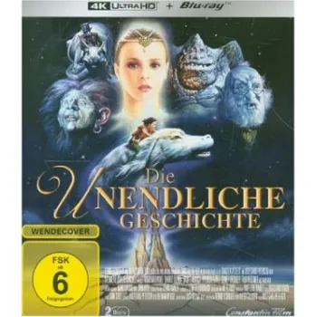 Blu-ray film Die Unendliche Geschichte 4K, 1 UHD-Blu-ray + 1 Blu-ray – Miller,George,Wolfgang Petersen,Jonathan Brandis,Noah Hathaway (EN)