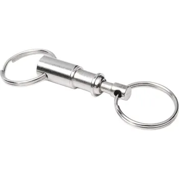 Karabina rozpínací Push Pull nikl