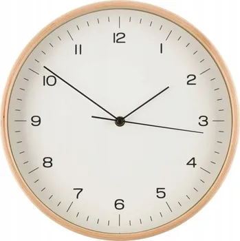 Hodiny ZÁVĚSNÉ NÁSTĚNNÉ HODINY KULATÝ Z PŘEKLIŽKY, MDF HODINKY NA ZEĎ Ø 31 cm