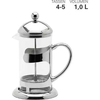 French press Kávovar French Press 1000ml - WEIS (Kafetiéra french press 1,0l - WEIS)