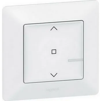 vypínač Valena Life with Netatmo - žaluziový spínač, bílá LEGRAND 752190