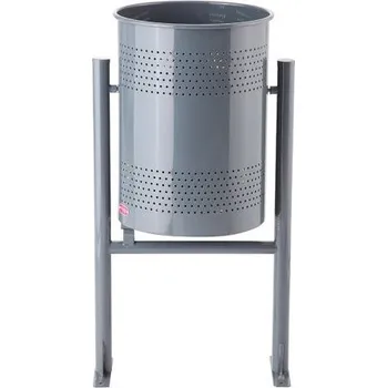Venkovní odpadkový koš Odpadkový koš kulatý 60 l.