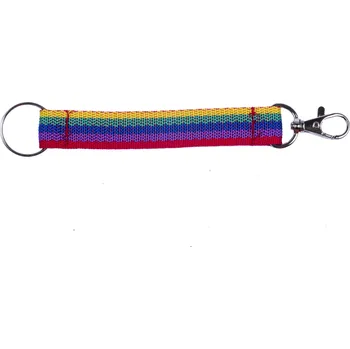 Popruh krátký barevný duha
