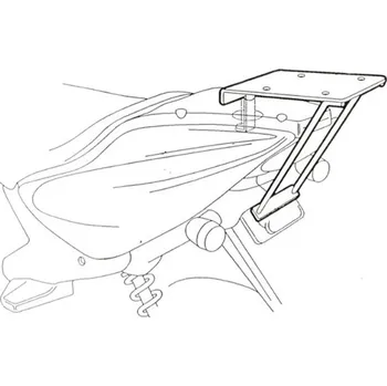 Zavazadlo na motocykl Montážní sada Top Master SHAD Y0A57T