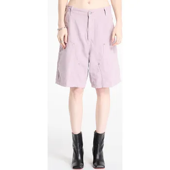 Dámské kraťasy Šortky Carhartt WIP W' Branford Double Knee Short Pink Fog Garment Dyed S
