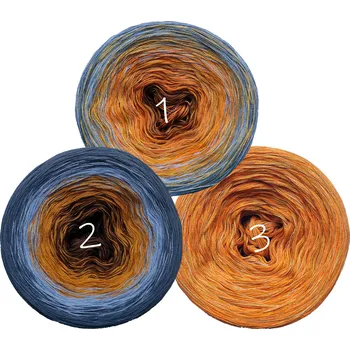 Příze Duhová klubka Modříny nad jezerem Délka návinu/Hmotnost: č. 1 - 1000 m/200 g
