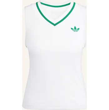 Adidas Dámské Tílko Tennis Climacool Tank Pro, bílá / zelená, 36