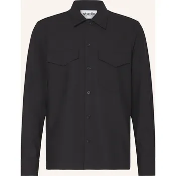 Pánská košile Studio Seidensticker Pánská Košile Regular Fit, tmavě modrá, 40