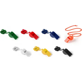 Píšťalka plastová na šňůrce