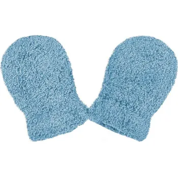 Rukavice Dětské zimní rukavičky New Baby se šňůrkou modré - 62 (3-6m) - VÝPRODEJ