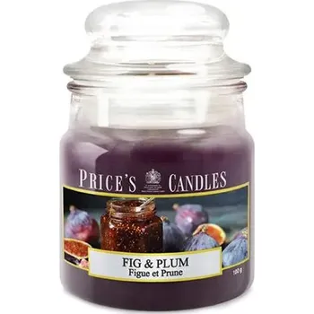 Svíčka Svíčka Price´s Candles malá, Fig & Plum