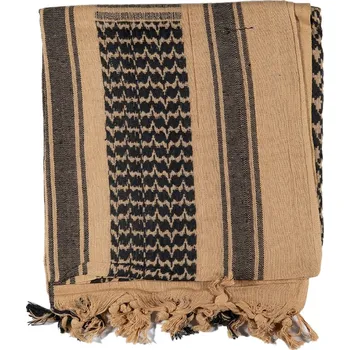 Šála Originální výstroj Originální Palestina / Shemagh 115x113 cm - Písková
