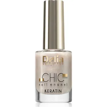 Lak na nehty Delia Cosmetics Chic lak na nehty s keratinem odstín Opal 01 11 ml