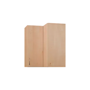 Kuchyňská skříňka KHR - 50 horní skříňka, 1-dveřová, rohová, pravá, 730x600x600, javor horský