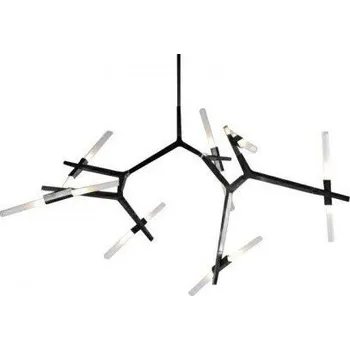 Závěsné svítidlo STICKS-14 černé, nastavitelné, moderní nad jídelní stůl do obýváku Step into Design