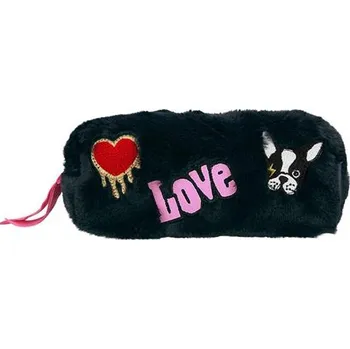 Penál Plyšový penál s pejskem Top Model Love