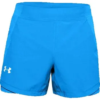 UA QUALIFIER SPEEDPOCKET 5'' SHORT-BLU - 3342317
