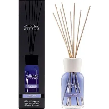 Aroma difuzér Difuzér Millefiori Milano Natural, Violet & Musk, 100 ml