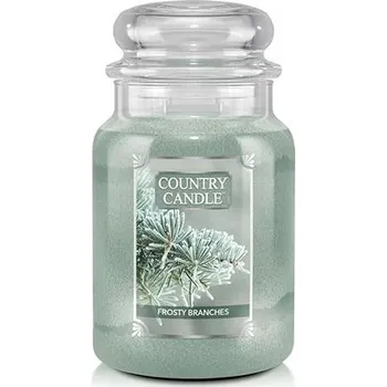 Svíčka Svíčka Country Candle velká, Frosty Branches