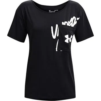 Dámské tričko Lve Overszed Graphic WM Tee-BLK