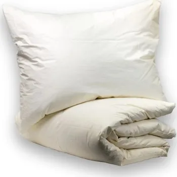 Polštář Brotex PÉŘOVÝ SET CLASSIC krémový Velikost: 135x200cm + 70x90cm