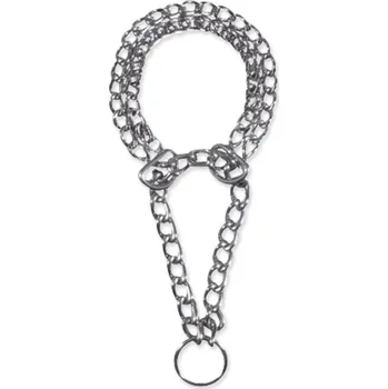 Obojek Trixie polostahovací řetěz dvouřadý 50cmx2,5mm - VÝPRODEJ