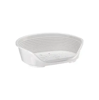 Pelíšek pro psa Pelech plast SIESTA DLX 10 bílý 93,5x68x28cm FP - VÝPRODEJ