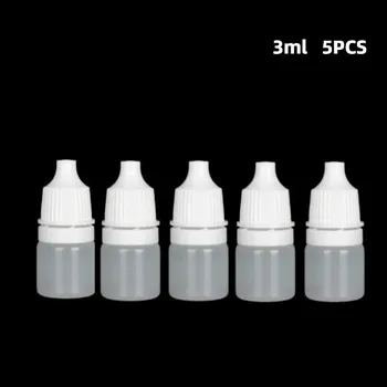 Dávkovač mýdla Plastová lahvička na kapky s dávkovačem | kapací dávkovač 5 ks - 5 ks 3 ml