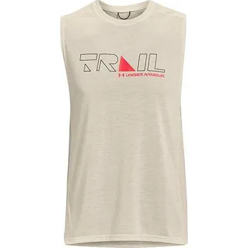 Nátělník UA Run Trail Tank -BRN - 3482738