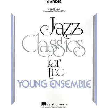 Miles Davis: Nardis (noty pro školní jazzový orchestr, party, partitura)