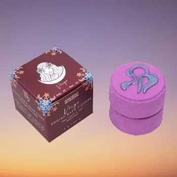 Kosmetická sada Znamení Zvěrokruhu Panna s Horoskopem – Dárková sada koupelových šumivek