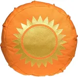 Milujeme Kameny Meditační polštář - Slunce - dětský - oranžový 516890