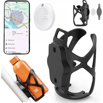 IP kamera GPS lokátor MiTag MiLi s držákem na kolo, montáž na lahev na pití, pro Android