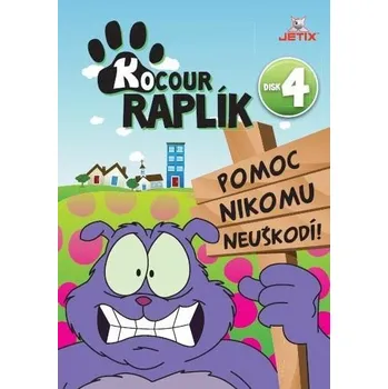 DVD film Kocour Raplík 04 - DVD pošeta - VÝPRODEJ