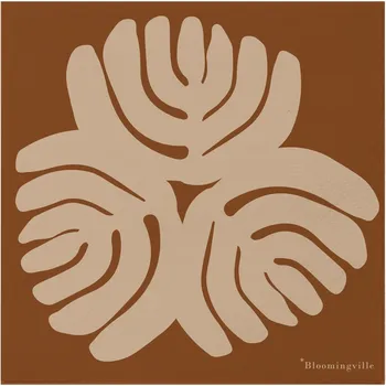 Papírový ubrousek Papírové ubrousky 20 ks 33x33 cm GRITT Bloomingville - modré