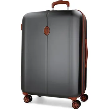EL POTRO Ocuri Grey, ABS Cestovní kufr 70x49x28cm, 81L, 5128821 (medium exp.)