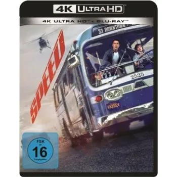 Blu-ray film Speed 4K, 2 UHD-Blu-ray – Keanu Reeves,Sandra Bullock,Dennis Hopper (DE)