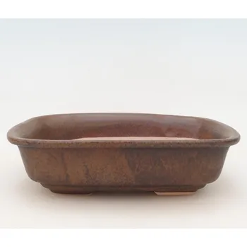 Květináč Bonsai miska H02 - 19 x 13 x 5 cm. - hnědá