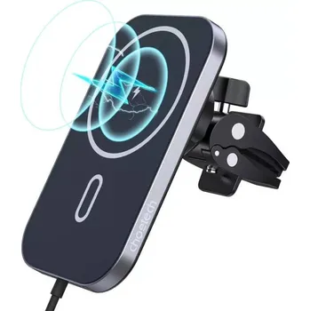 Indukční nabíječka Choetech T200-f s rukojetí (černá)